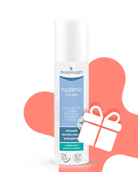PHARMASEPT - Hygienic Foot Care Powder Πούδρα με Φυσικό Άμυλο για Πόδια & Υποδήματα με Αντιμυκητιακή Δράση 70gr