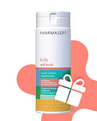 PHARMASEPT - Kid Soft Bath, Υποαλλεργικό Παιδικό Αφρόλουτρο για το Σώμα και την Ευαίσθητη Περιοχή 1Lt