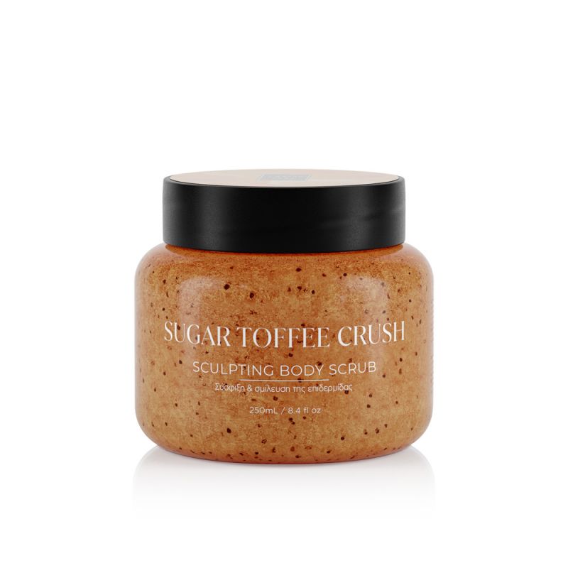 LAVISH CARE - Body Scrub Sugar Toffee Crush Απολέπιση Σώματος για Σύσφιξη & Σμίλευση της Επιδερμίδας με Άρωμα Καραμέλα Βουτύρου 250ml