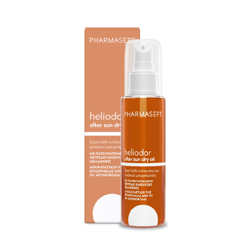 PHARMASEPT - Heliodor After Sun Dry Oil Ξηρό Λάδι Ενίσχυσης του Φυσικού Μαυρίσματος 100ml