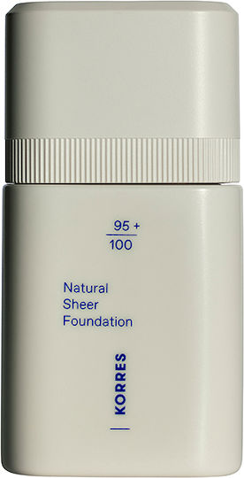 KORRES - Natural Sheer Foundation 02 Medium 30ml