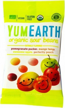 YUMEARTH - Organic Sour Beans Βιολογικά Κουφετάκια Φρούτων, 50gr