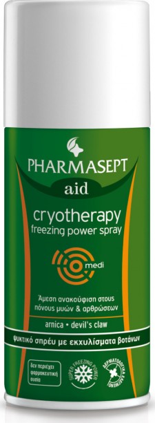PHARMASEPT - Cryotherapy Freezing Power Spray Αναλγητικό Σπρέι Κρυοθεραπείας 150ml