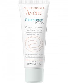AVENE - Cleanance Hydra Creme Apaisante 40ml - Καταπραϋντική Κρέμα Κατά Της Ξηρότητας Λόγω Θεραπείας Της Ακμής