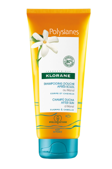 KLORANE - Polysianes Shampooing Douche Apres Soleil - Ζελ Ντους για σώμα & Μαλλιά με Μονόι, 200ml