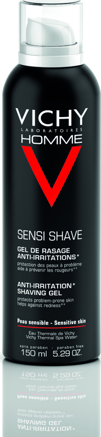 VICHY - Homme Αnti Irritation Shaving Gel Ξυρίσματος Κατά των Ερεθισμών 150ml