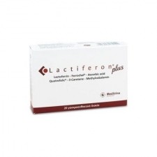 LACTIFERON PLUS - Συμπλήρωμα ρύθμισης Σιδήρου & Ενίσχυσης Ανοσοποιητικού, 20 tabs