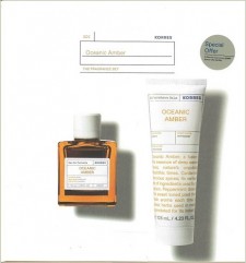 KORRES - Promo Oceanic Amber Eau De Toilette Ανδρικό Άρωμα 50ml - Aftershave Balm Oceanic Amber Γαλάκτωμα για Μετά το Ξύρισμα 125ml