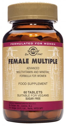 SOLGAR -  Female Multiple Συμπλήρωμα Διατροφής Πολυβιταμινών για Γυναίκες 60 Ταμπλέτες
