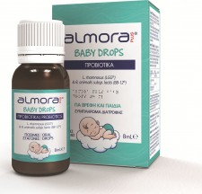 ALMORA PLUS - Baby Drops σε Σταγόνες για την Ανακούφιση των Βρεφικών Κολικών & την Υγεία του Γαστρεντερικού 8ml