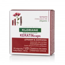 KLORANE - Quinine Συμπλήρωμα Διατροφής για Μαλλιά και Νύχια με Κινίνη & Κερατίνη 30Caps