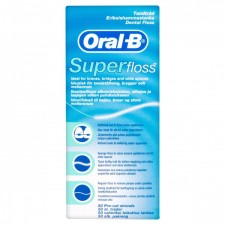 ORAL-B - Super Floss Μεσοδόντιο Οδοντικό Νήμα 50τμχ