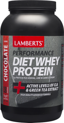LAMBERTS - Συμπλήρωμα Διατροφής για Αδυνάτισμα +& Έλεγχο Σωματικού Βάρους με Γεύση Σοκολάτα - 1000gr