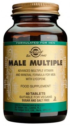 SOLGAR - Male Multiple Συμπλήρωμα Διατροφής Ανδρικής Υγείας 60 Ταμπλέτες