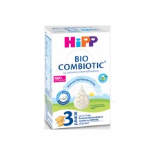 HIPP - Bio Combiotic No3 Βιολογικό Γάλα Τρίτης Βρεφικής Ηλικίας Χωρίς Άμυλο Από 12 Μηνών 600gr