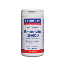 LAMBERTS - Bromelain 1250GDU 500mg Μπρομελαΐνη για την Υγεία των Αρθρώσεων & την Υποβοήθηση της Πέψης, 60tabs
