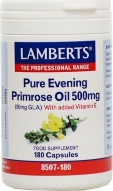 LAMBERTS - Pure Evening Primrose Oil 500mg 180 Κάψουλες