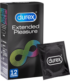 DUREX - Extended Pleasure Προφυλακτικά με Επιβραδυντικό Τζελ 12 Τμχ