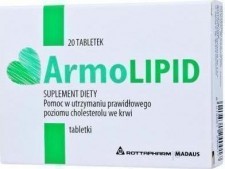 ARMOLIPID - Φόρμουλα Για Τον Έλεγχο Της Χοληστερόλης 20 Δισκία
