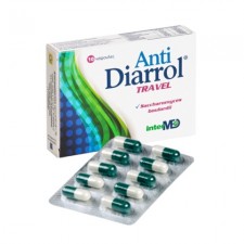 INTERMED- Anti Diarrol πρόληψη & αντιμετώπιση της διάρροιας των ταξιδιωτών 10caps