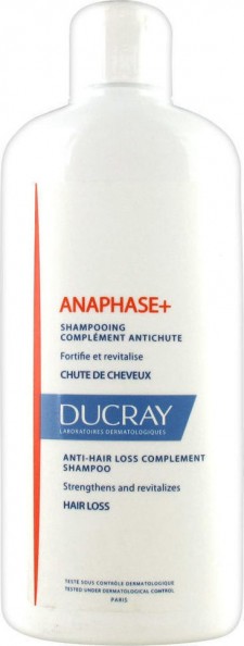 DUCRAY - Anaphase+ Shampoo Δυναμωτικό Συμπληρωματικό Σαμπουάν κατά της Τριχόπτωσης, 400ml