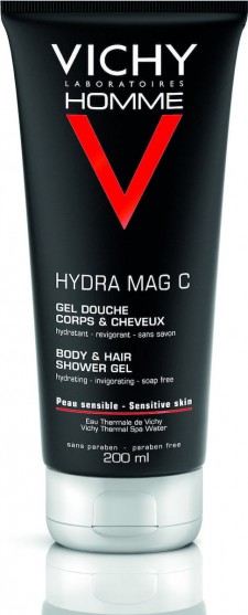 VICHY - Homme Hydra Mag C Shower Gel Αφρόλουτρο  200ml