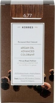 KORRES - Argan Oil Advanced Colorant Βαφή Μαλλιών 6.77 Πραλίνα 50ml