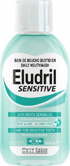 ELGYDIUM - Eludril Sensitive Στοματικό Διάλυμα για Καταπράυνση των Ευαίσθητων Δοντιών, 500ml