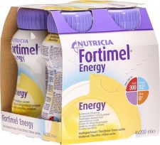NUTRICIA - Fortimel Energy Με Γεύση Βανίλια 4x200ml