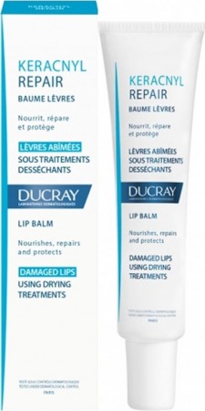 DUCRAY - Keracnyl Repair Baume Levres Επανορθώνει & Προστατεύει τα Χείλη, 15ml