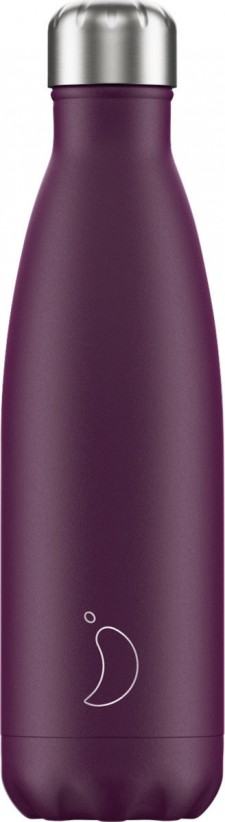 CHILLYS - Ανοξείδωτος Θερμός Purple Matte Edition 500ml