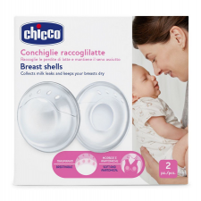 CHICCO - Natural Feeling Breast Shealds Κοχύλια Συλλoγής Μητρικού Γάλακτος 2τμχ