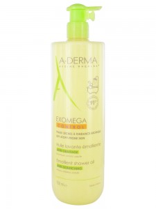 A-DERMA - Exomega Control Emollient Shower Oil Καθαρισμός για Ξηρό Δέρμα ή για Δέρμα με τάση Ατοπίας, 750ml