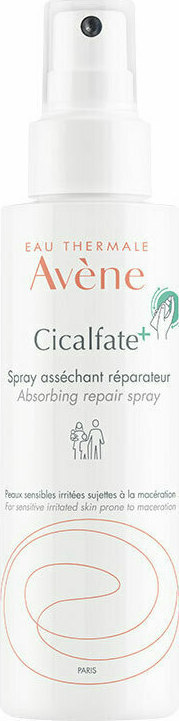 AVENE - Cicalfate+ Ξηραντικό Επανορθωτικό Σπρέι για το Ερεθισμένο Δέρμα με Ορορροή, 100ml.