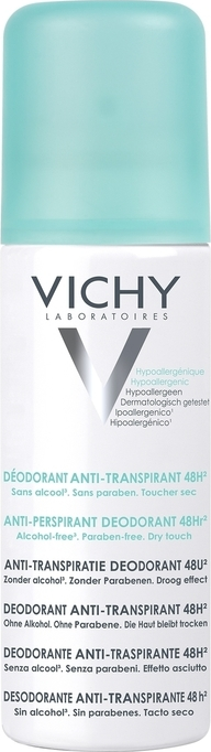 VICHY - Deodorant Aerosol Αποσμητικό Spray 48ωρης Προστασίας 125ml