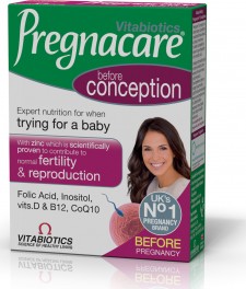VITABIOTICS - Pregnacare Before Conception Εξειδικευμένη Διατροφή πριν την Εγκυμοσύνη, 30 Ταμπλέτες