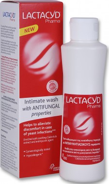 LACTACYD - Pharma Antifungal Wash Υγρό Καθαρισμού της Ευαίσθητης Περιοχής  250ml