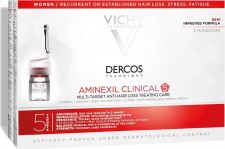 VICHY - Dercos Clinical 5 Women Πρόγραμμα Κατά Της Τριχόπτωσης Για Γυναίκες 21 Μονοδόσεις x 6ml