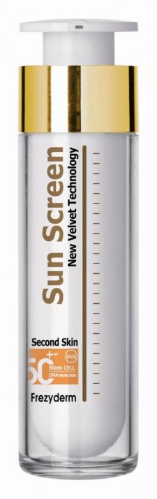 FREZYDERM - Sun Screen Velvet Face Cream SPF50+ Αντηλιακή Κρέμα Προσώπου Χωρίς Άρωμα 50ml