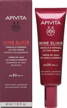 Apivita - Wine Elixir Αντιρυτιδική Κρέμα Ημέρας για Συσφιξη και Lifting Προσώπου με SPF30 40ml