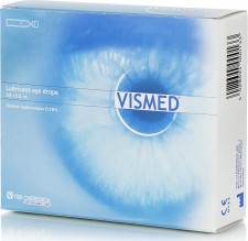 VISMED -  Οφθαλμικές Σταγόνες με Υαλουρονικό Οξύ για Ξηροφθαλμία 20x0.3ml