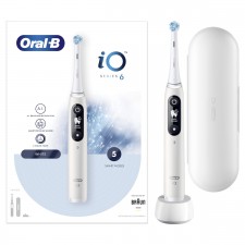 ORAL-B -  iO Series 6 Ηλεκτρική Οδοντόβουρτσα με Αισθητήρα Πίεσης White