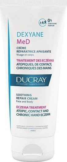 DUCRAY - Dexyane Med Creme Reparatrice Apaisante Κρέμα Κατά των Ατοπικών, Εξ Επαφής & Χρόνιων Εκζεμάτων των Χεριών, 100ml