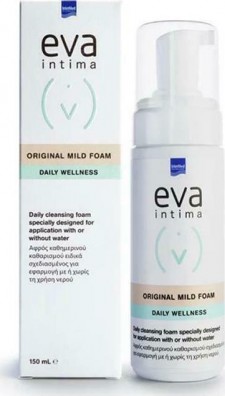 INTERMED - EVA Original Mild Foam Daily Αφρός Καθαρισμού για την Ευαίσθητη Περιοχή 150ml