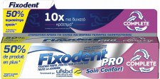FIXODENT - Original Pro Complete Στερεωτική Κρέμα για Τεχνητή Οδοντοστοιχία με Απαλή Γεύση Μέντας +50% Προϊόν, 70.5gr