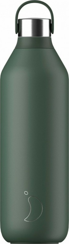 CHILLYS - Series 2 Ανοξείδωτο Μπουκάλι Θερμός Pine Green 1lt