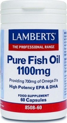 LAMBERTS - Pure Fish Oil 1100mg 60caps