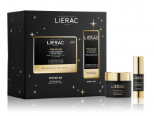 LIERAC - Premium Πλούσια Κρέμα Απόλυτης Αντιγήρανσης για Ξηρές έως Πολύ Ξηρές Επιδερμίδες και Δώρο Κρέμα Ματιών 15ml