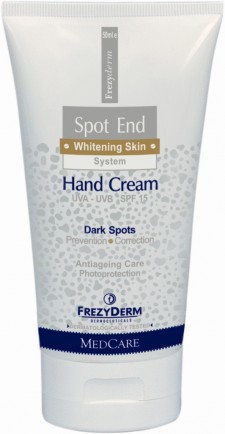 FREZYDERM - Spot End Hand Cream SPF15 Λευκαντική Κρέμα Χεριών 50ml