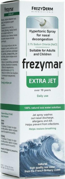 FREZYDERM - Frezymar Extra Jet Spray Υπέρτονο Ρινικό Αποσυμφορητικό 100ml
